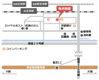 お車でのアクセス